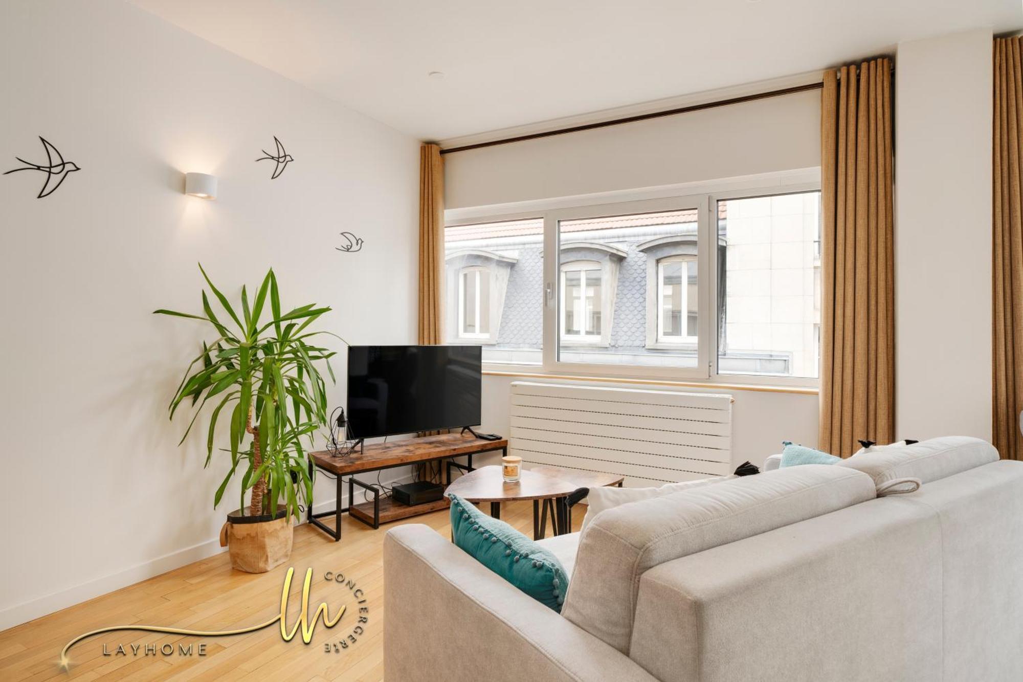 Chaleureux, Lumineux Et Confortable F2 Renove En Plein Coeur De Nancy Bagian luar foto