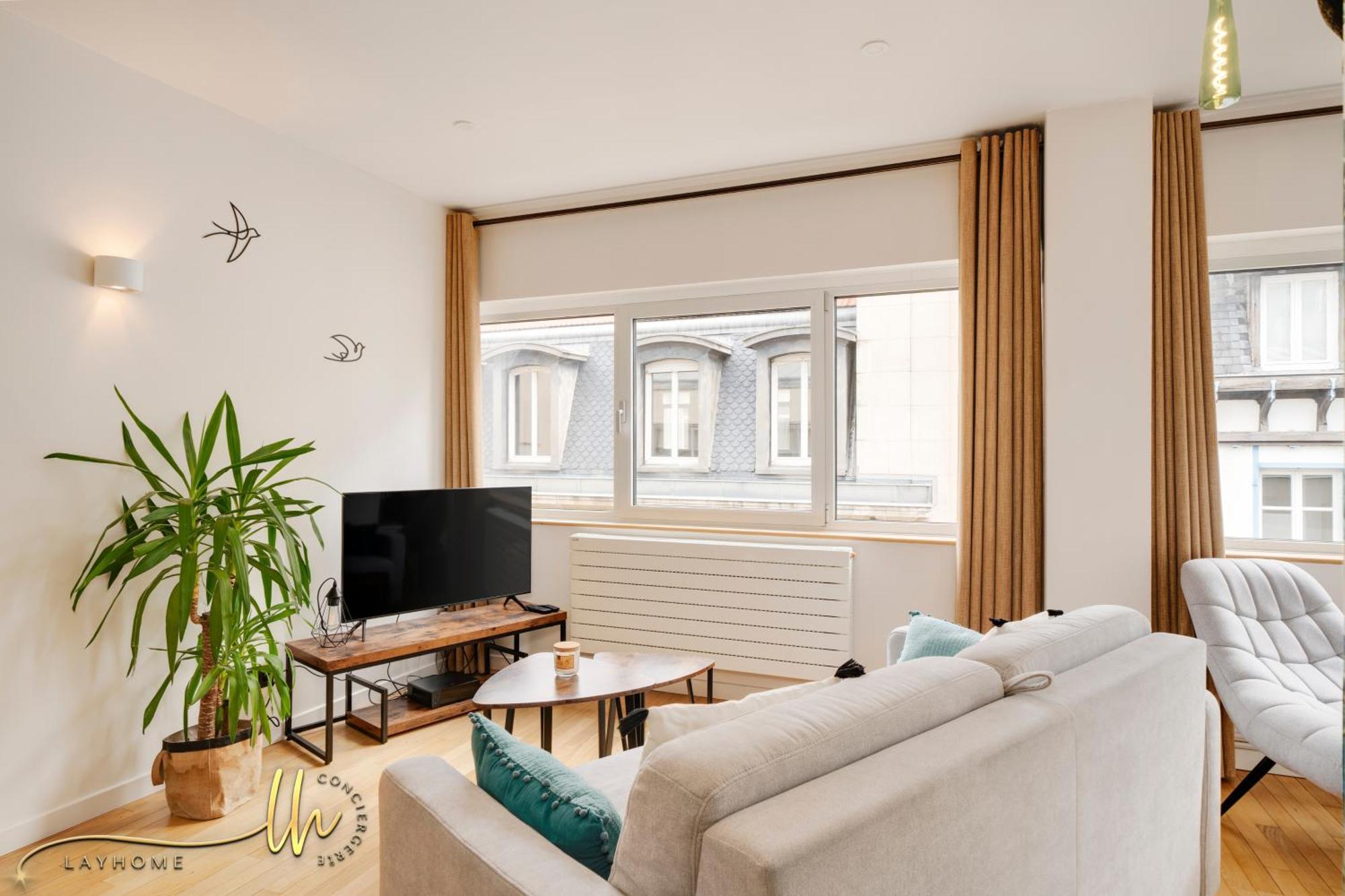 Chaleureux, Lumineux Et Confortable F2 Renove En Plein Coeur De Nancy Bagian luar foto